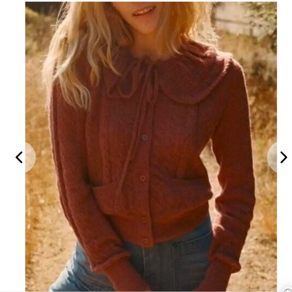 DOEN EmmyLou cardigan/English Rose/XS